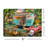 Home Sweet Home RV 8x6 Mini Lighted Easel Back Canvas
