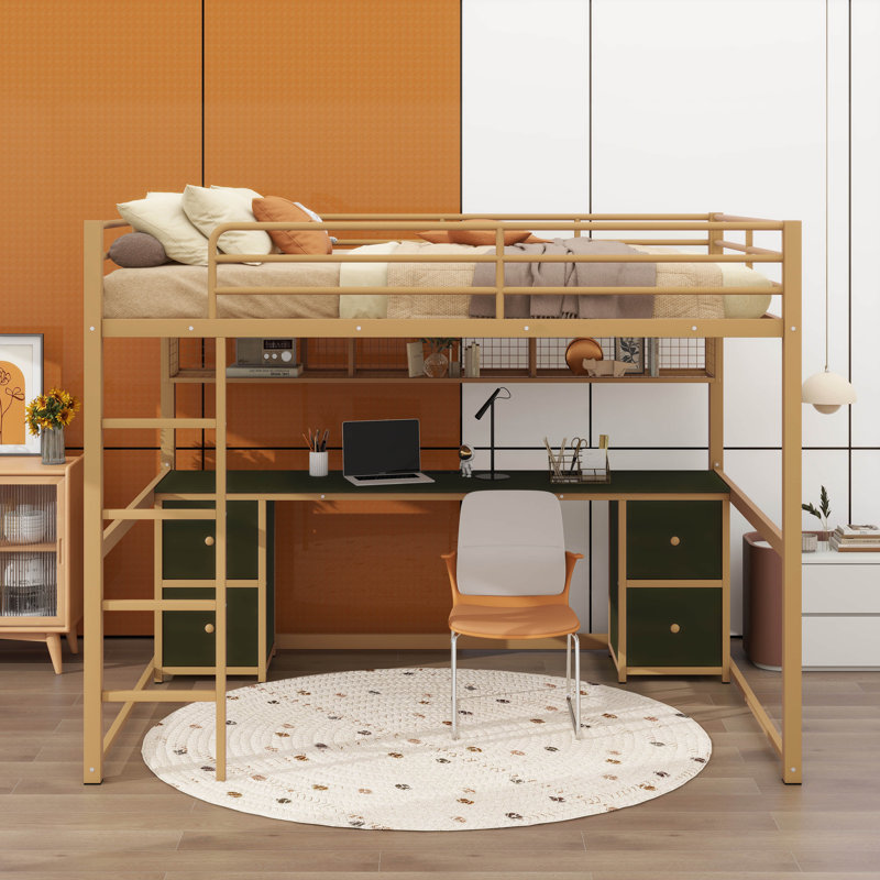 Lit pour enfant Atira, Or