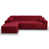 Velours rouge est en rupture de stock