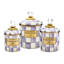 Violet Check Demi Canister