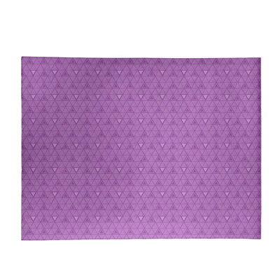 Chenille Geometric Indoor Rug