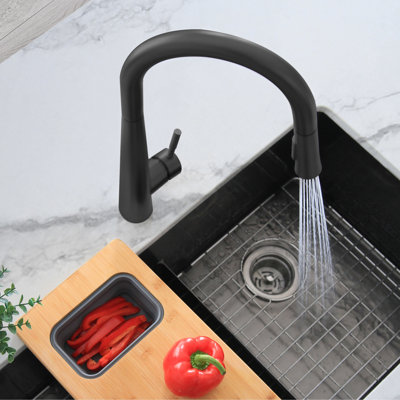 Siena Modern Single Handle Kitchen Faucet
