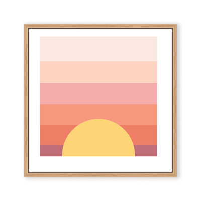 Golden Sol Print by Stefanie Bales