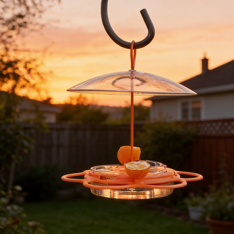 Mangeoire tout-en-un pour oiseaux Oriole