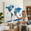 Carte du monde personnalisée «A Journey V»-2129824201-2129824200