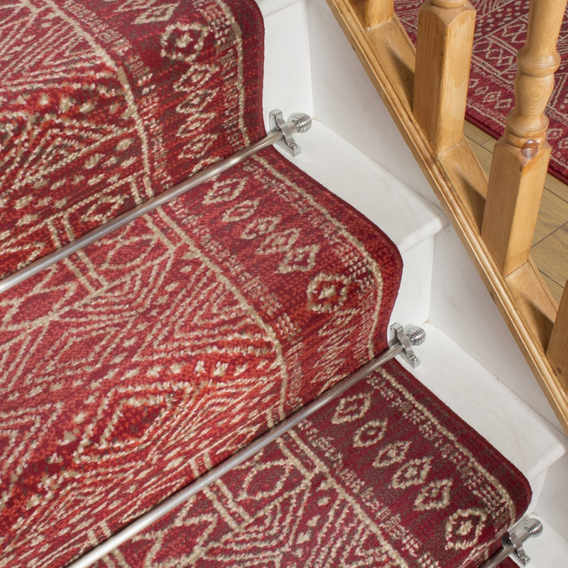 Stair Runner Geometric Area Rug, Stair Runner 100 x 570 cm