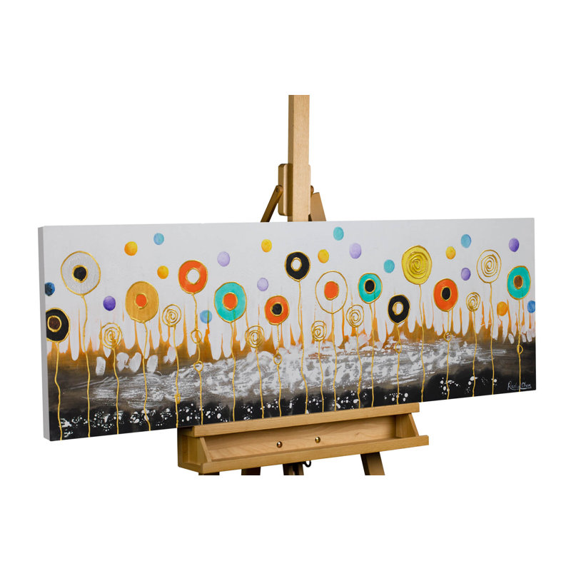 Aerial Flowers Canvas Print