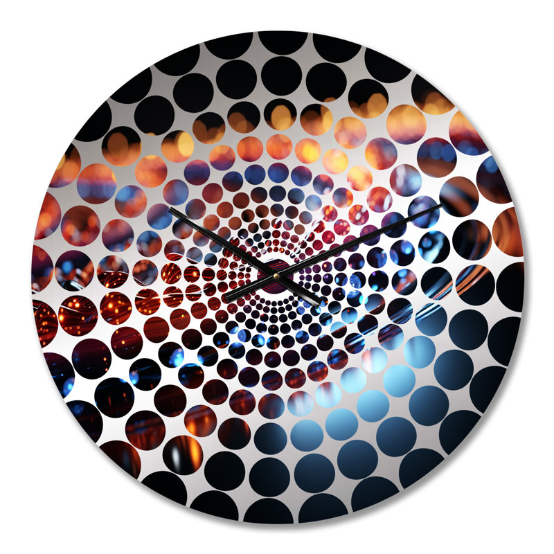 Wohali - Abstract Landscapes Wall Clock, Small