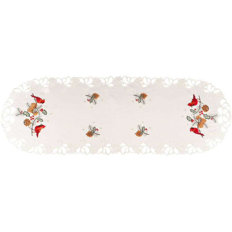 Red Cardinal Table Runner (16"x54")