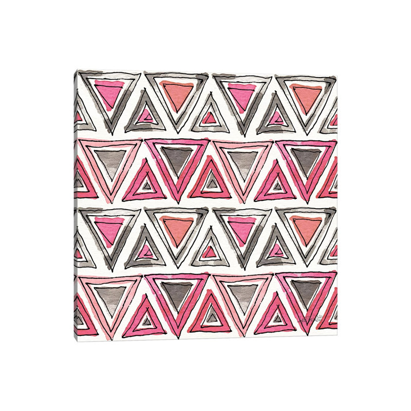 Chic Accents Pattern IVA by Anne Tavoletti - Wrapped Canvas Print, 45.72 cm H x 45.72 cm W