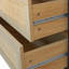Armoire de rangement 59,6 po à 6 tiroirs avec tiroir en rotin, pour chambre à coucher et salon-491020420