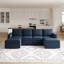 Canapé modulaire rembourré avec rangement Rafael-98919683