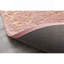 Tapis luxueux en similifourrure rose doré et doré lavable à la machine Luxury-115634833