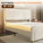 Full Size Boucle Bed Frame, Cloud Upholstered Platform Bed with Height Adjustable Headboard & Soft Rounded Corners, No Box Spring Needed, Noise Free, Easy Assembly-1273559801