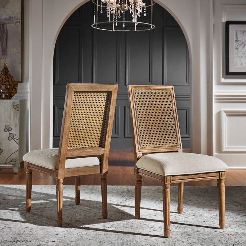 Chaise d'appoint Hildemar, Naturel