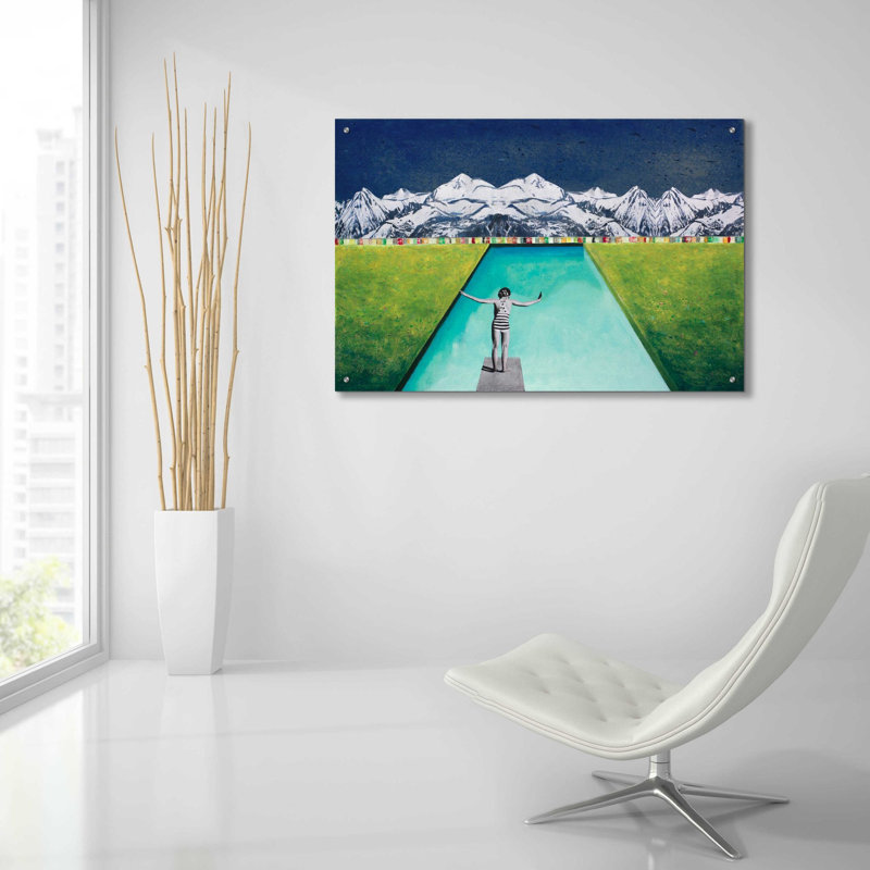 «PRINT» par DB Waterman, H 24 po x l 36 po x P 0,2 po