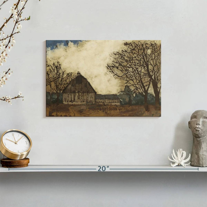 Erstwhile Barn I, 8" H x 12" W