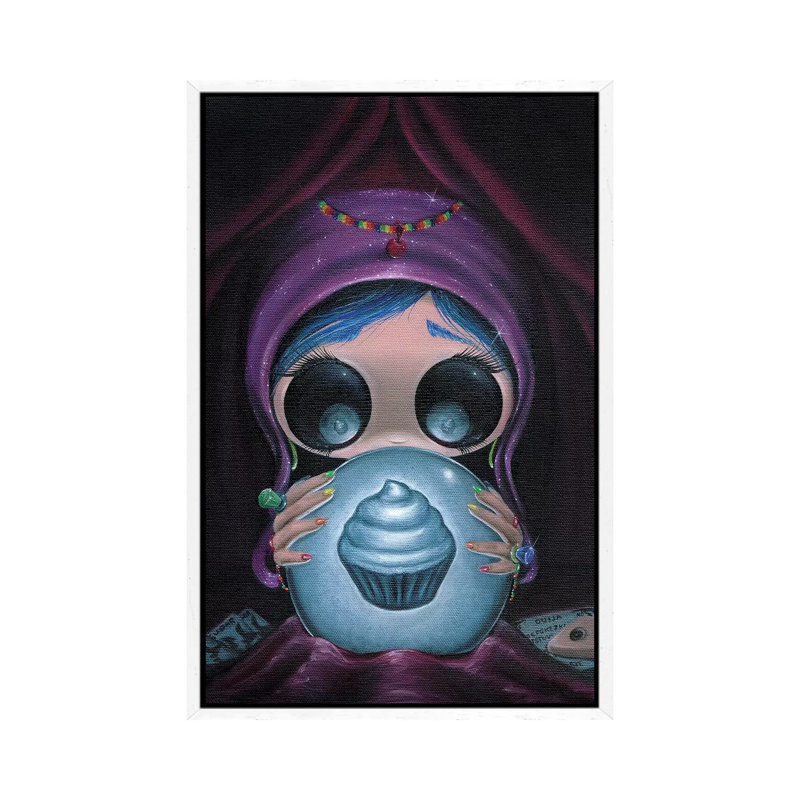Your Future Looks Sweet by Sugar Fueled - Gallery-Wrapped Canvas Giclée on Canvas, 66.04 cm H x 45.72 cm W, White Framed