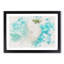 Alifu Alifu Atoll Beach Maldives Watercolour - Picture Frame Graphic Art Print-56740658-56740665