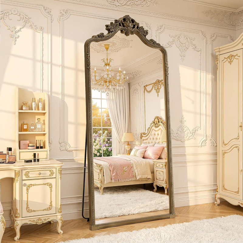 Miroir pleine longueur 71 po x 32 po avec support