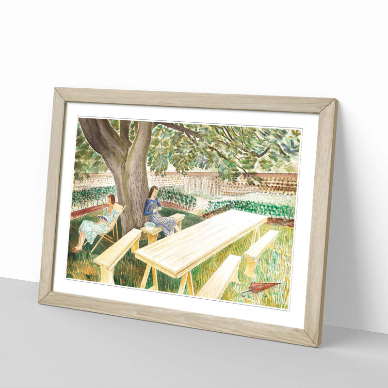 Eric Ravilious - Single Picture Frame Painting, Oak