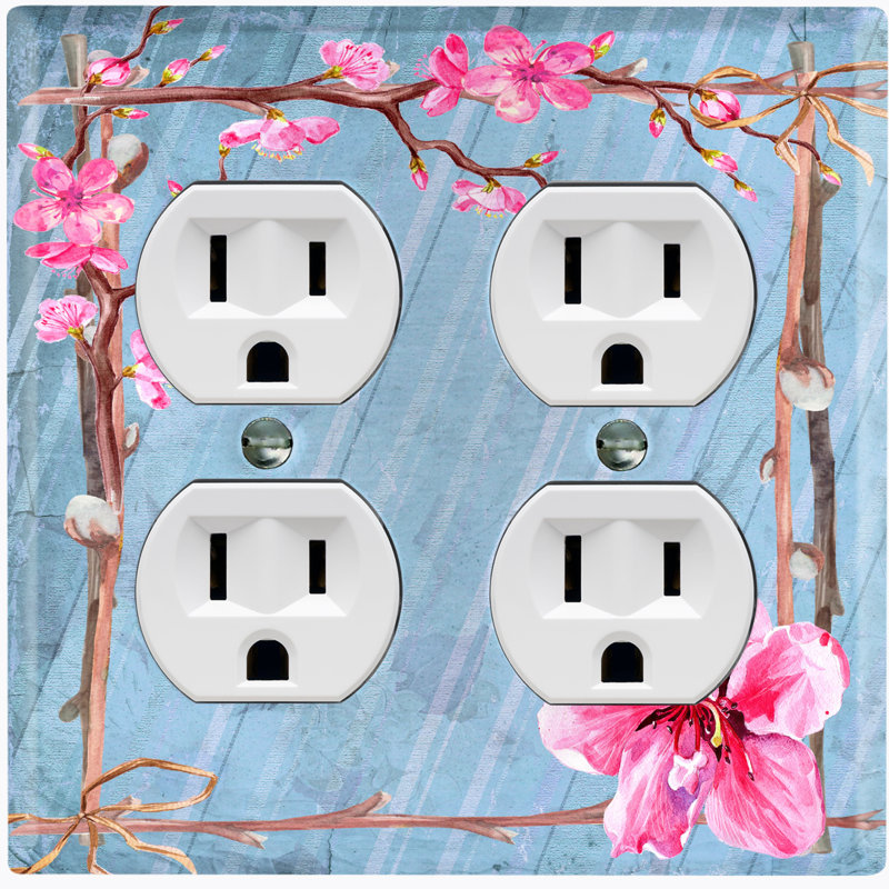2 - Gang Duplex Outlet Standard Wall Plate