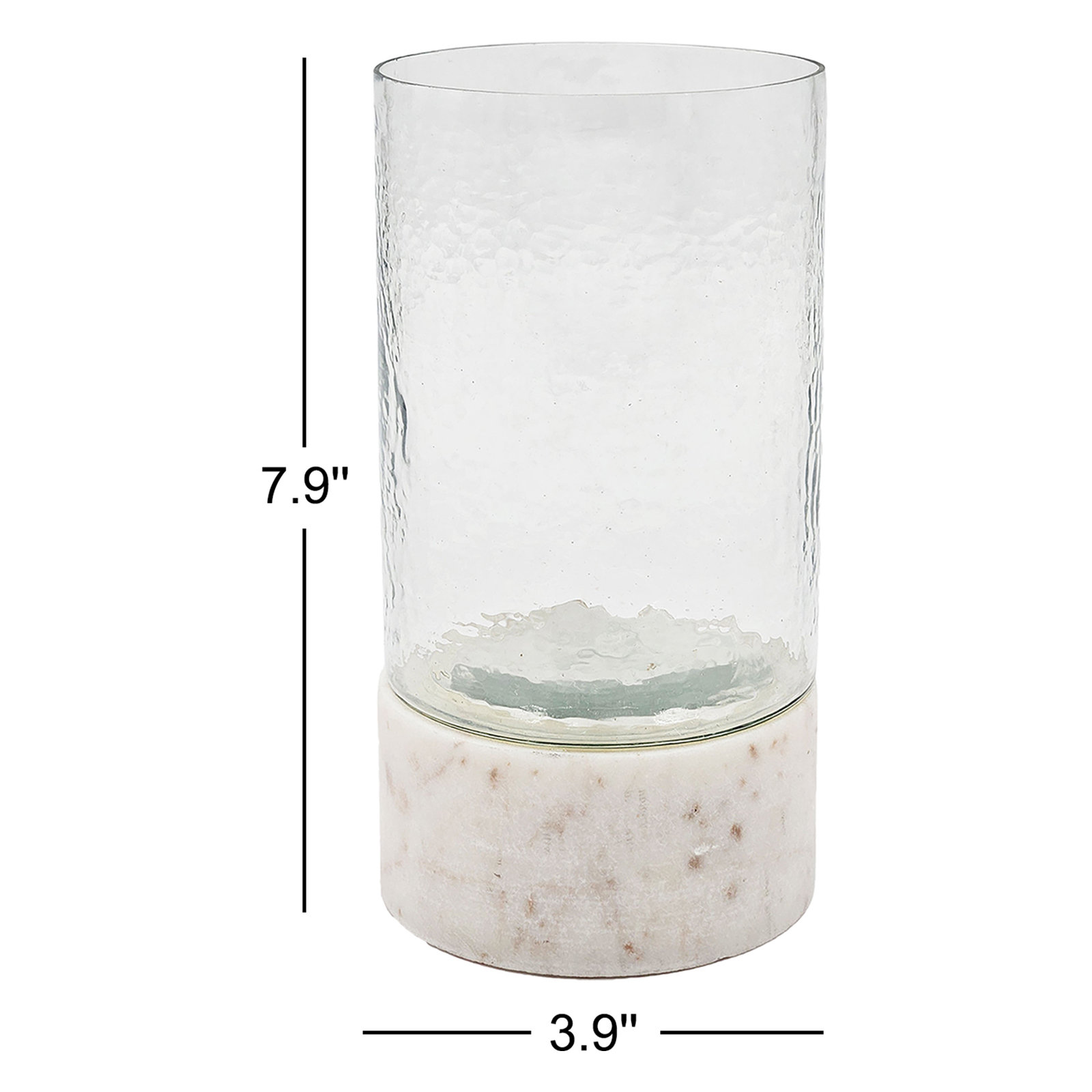Glass Candle Dish