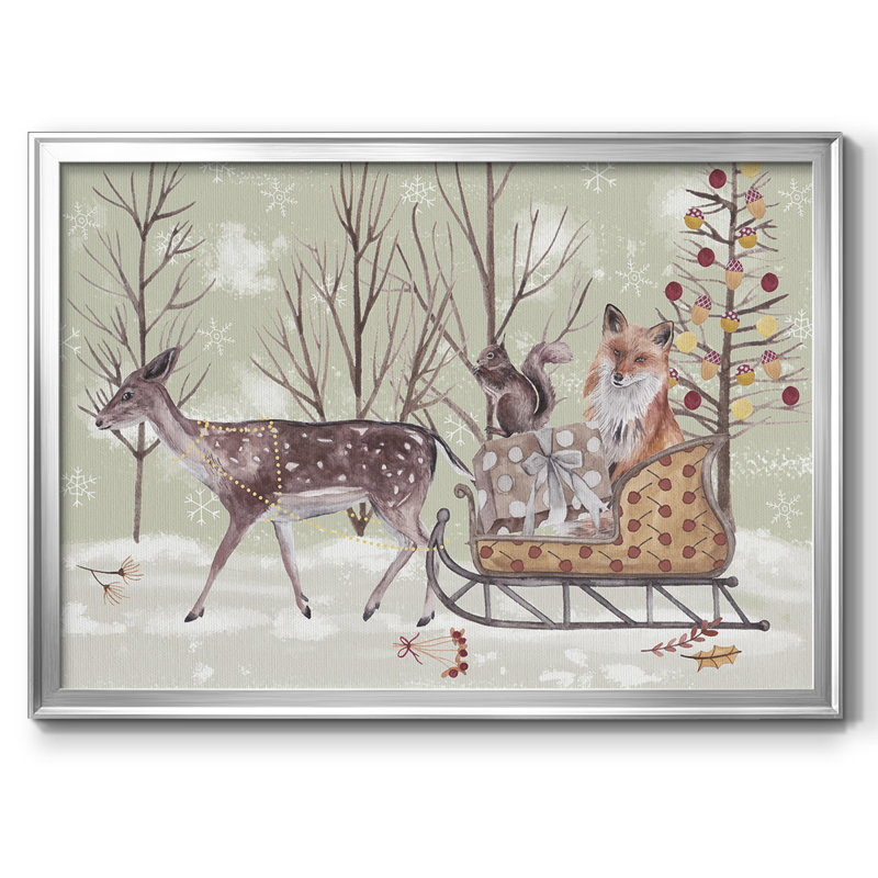 Collection Christmas Time A, H 30 po x l 44 po x P 1,5 po, Argent