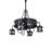 Elizette 4 - Light Dimmable Geometric Chandelier