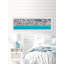 Blue Umbrella Beach - Single Picture Frame Print-1076836684