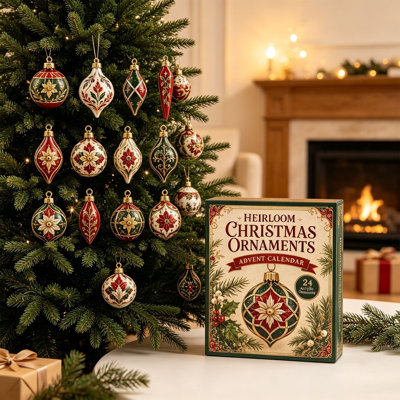 Décorations de Noël à suspendre, calendrier de l'Avent, boîte surprise, compte à rebours de 24 jours, cadeau créatif pour les fêtes, motifs 2D, petite décoration à suspendre