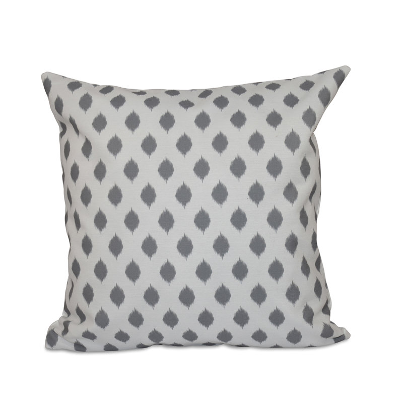  Square Pillow Cover & Insert, 18" x 18", Classic Grey