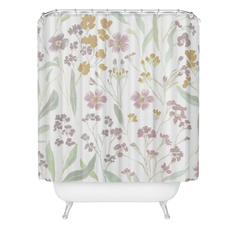 Rideau de douche Ninola Design, Purple Abstract