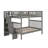 Ilariana Heavy Duty Kids Staircase Bunk Bed-324190957-367297788