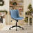 Brionni Leather Swivel Task Chair with Casters-768614422
