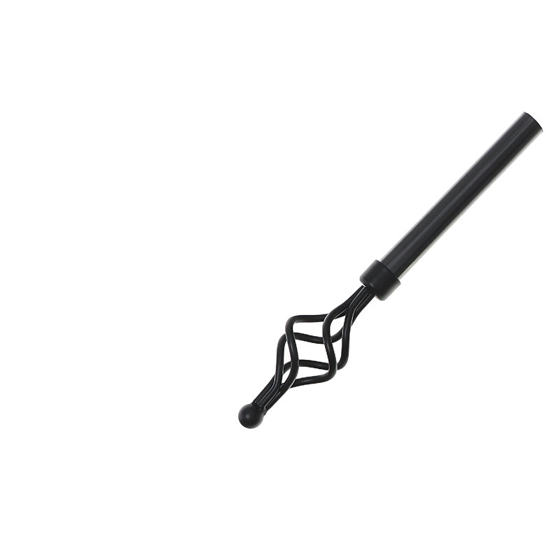 Accessoire de quincaillerie réglable noir, 28" - 48"