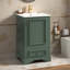Meuble-lavabo de 20 po avec lavabo en céramique-1475987954