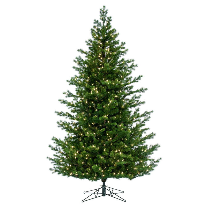 Eagle 7.5' H Lighted Artificial Christmas Tree