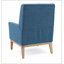 Fauteuil bleu à 4 pieds Tadcaster-113642025