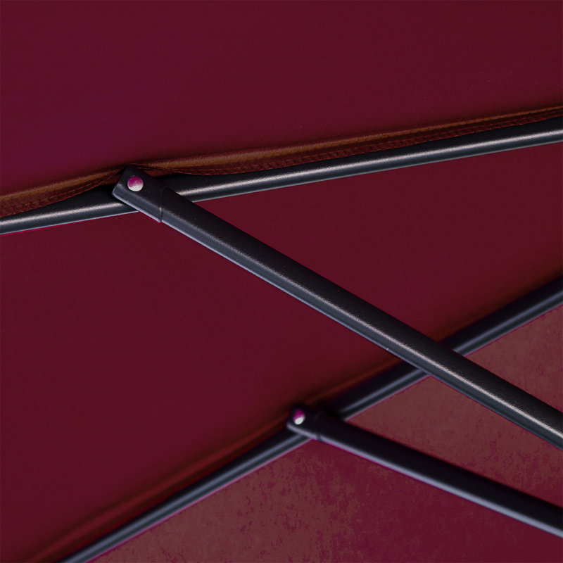 Bryahna 295cm Cantilever Parasol, Red