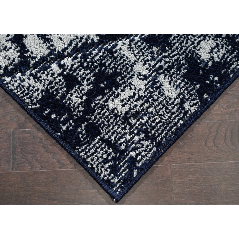 Abstract Indoor Rug, Rectangle 7' x 10'