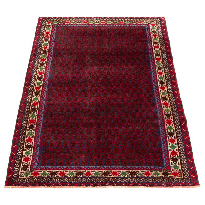 Tapis bleu marine Lynnisha 3 pi 7 po x 6 pi 4 po