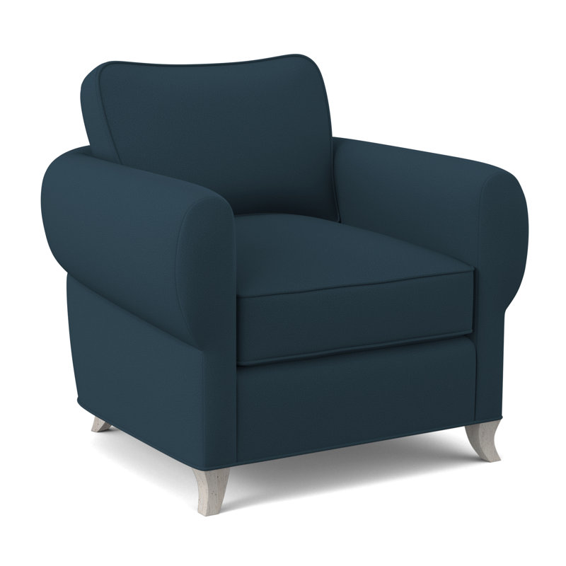 Fauteuil cocon, Bisque, Mélange de polyester lagon Margaret