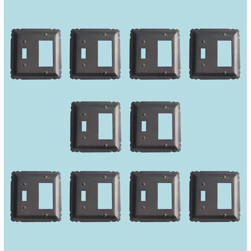 2 - Gang Combination Standard Wall Plate