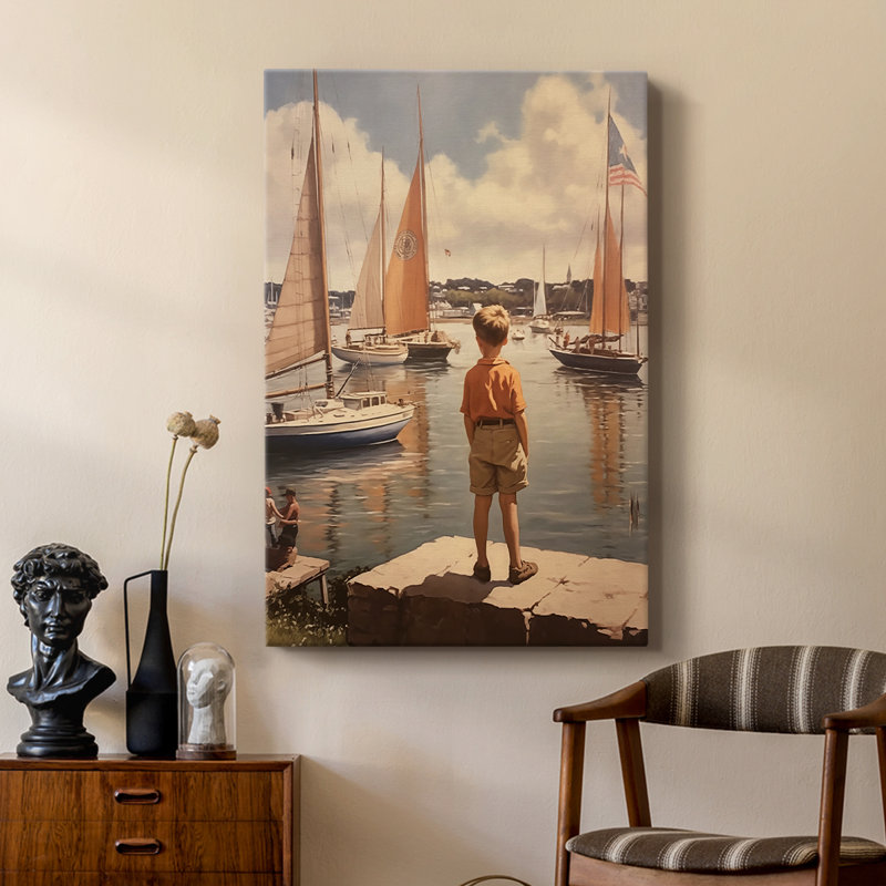 NAUTICAL Series DCV - Gallery Cavas, H 27 po x l 18 po