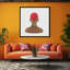 «Good Black Art -« Bembe », art mural par PJ Harper | Édition limitée de portrait aux cheveux roux-105206644-105206646