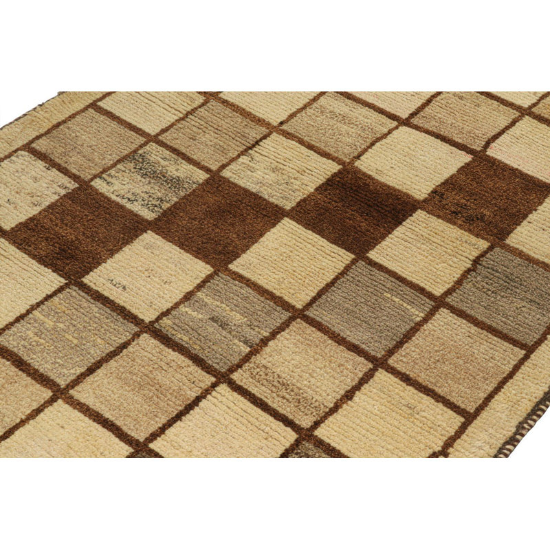 One-of-a-Kind 3'5" x 5'5" Hand Knotted Area Rug