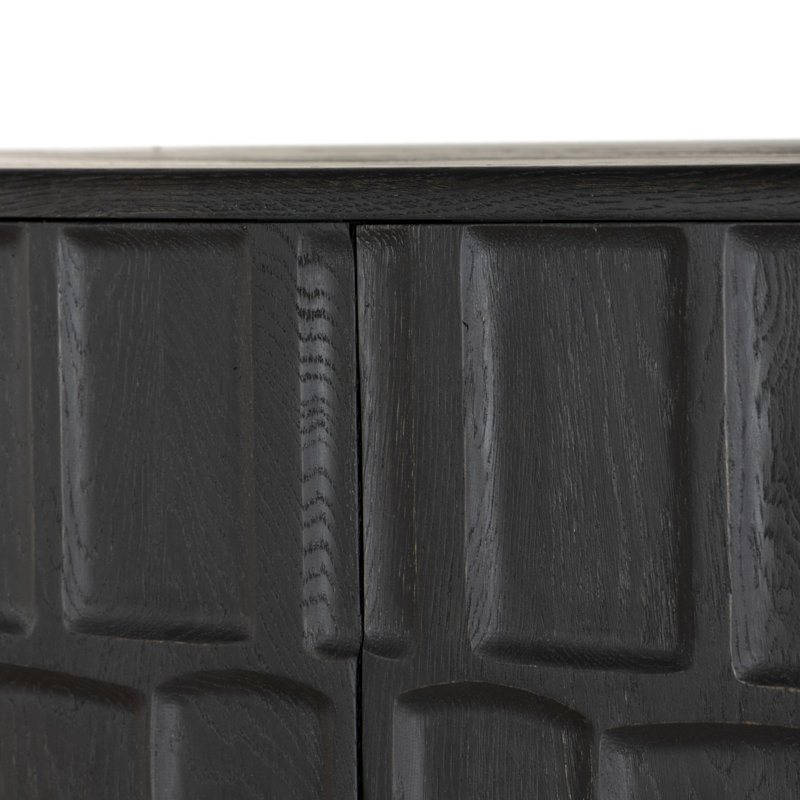 Ezri Cabinet-Black Oak, Black