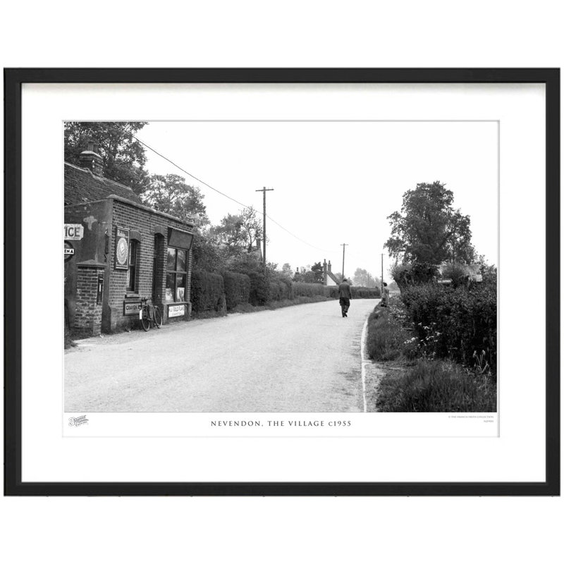 Nevendon, The Village C1955 by Francis Frith - Single Picture Frame Print, 45cm H x 60cm W x 2.3cm D
