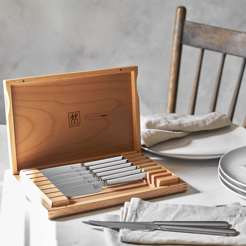 Zwilling 8-piece Stainless Steel Steak Knife Set